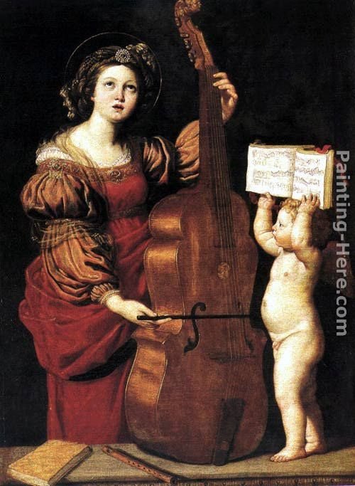 Domenichino St Cecilia